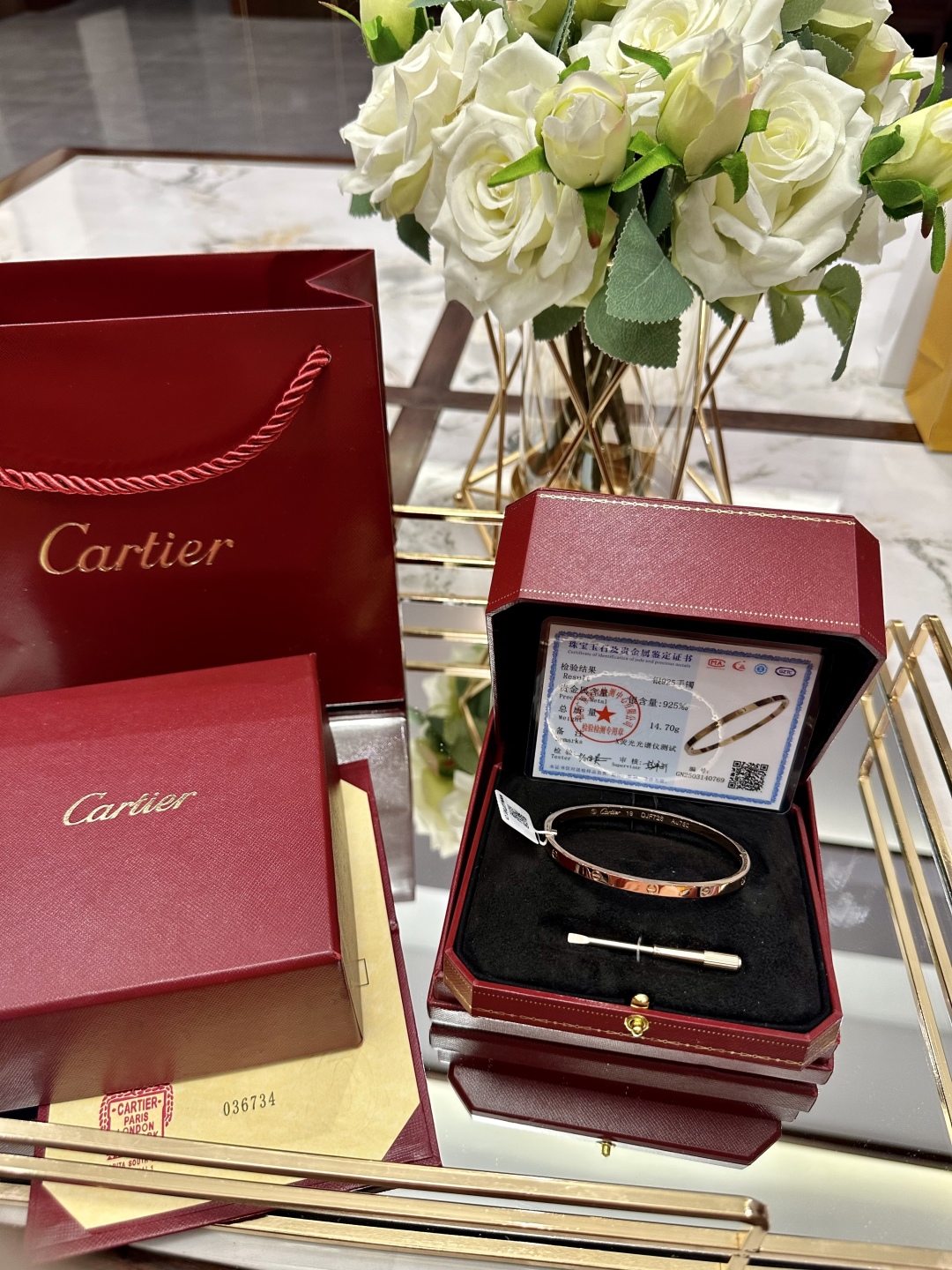CARTIER jewelry model 67